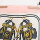 Hermès carré en soie modèle "Bride de Gala" rose