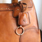 Céline sac à main modèle "Orlov" en cuir camel