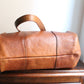 Céline sac à main modèle "Orlov" en cuir camel