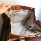 Céline sac à main modèle "Orlov" en cuir camel