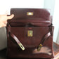 Hermès Paris sac Kelly 32 en cuir box bordeaux vintage