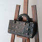 Christian Dior sac “Lady D-Joy” en cuir de veau mat cannage Diamond
