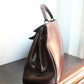 Hermès Paris sac Kelly 32 en cuir box bordeaux vintage