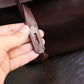 Hermès Paris sac Kelly 32 en cuir box bordeaux vintage