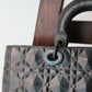 Christian Dior sac “Lady D-Joy” en cuir de veau mat cannage Diamond