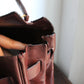 Hermès Paris sac Kelly 32 en cuir box bordeaux vintage