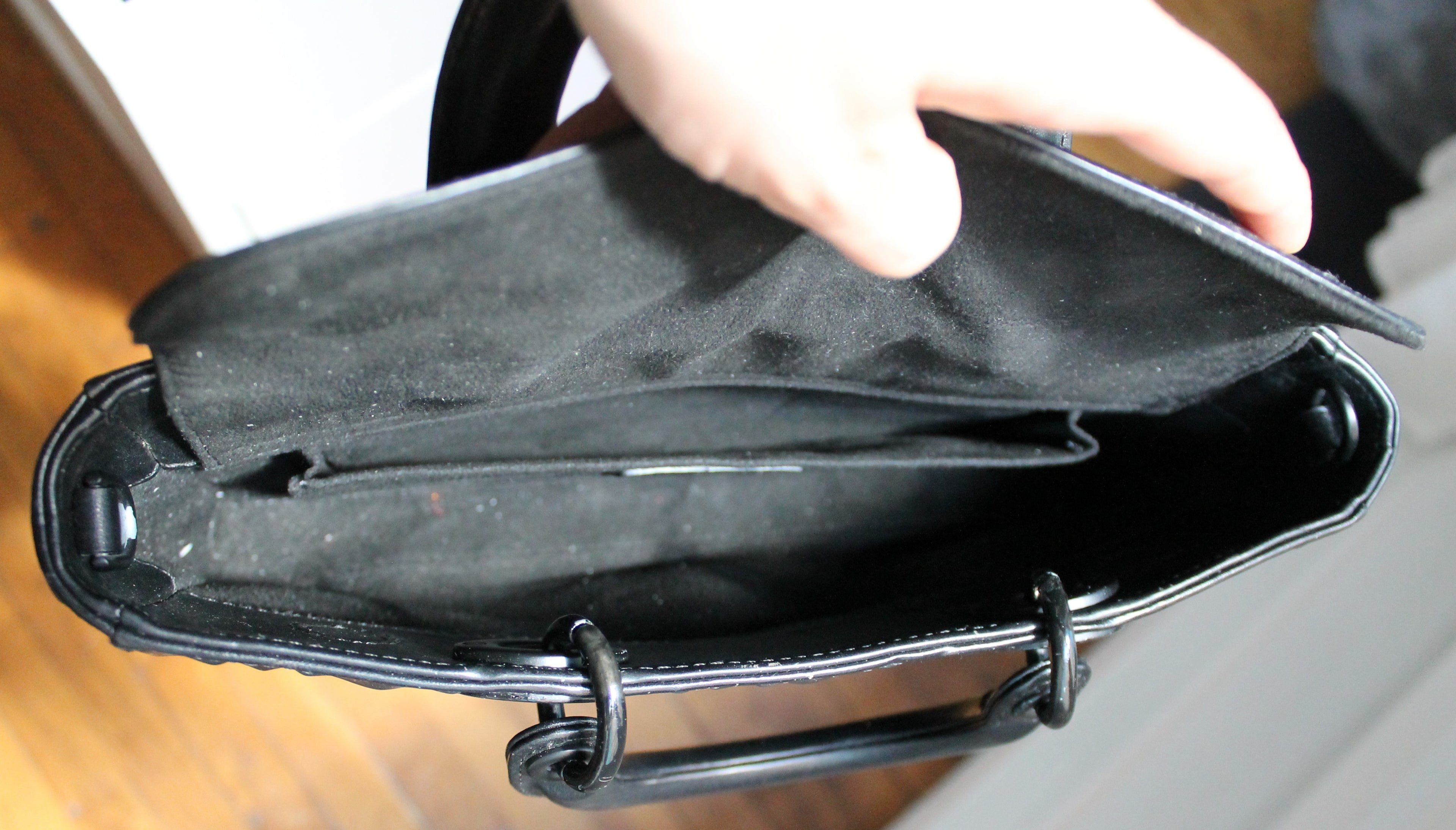 Christian Dior sac “Lady D-Joy” en cuir de veau mat cannage Diamond