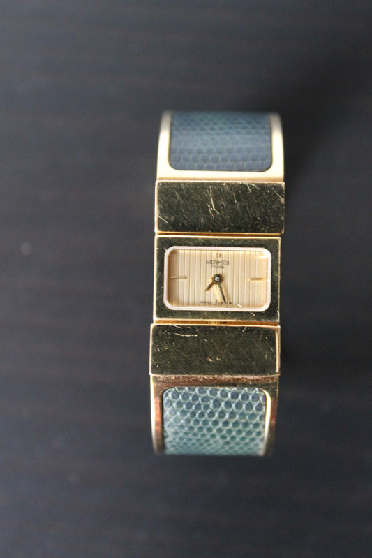 Hermès montre modèle loquet plaqué or