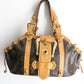 Louis Vuitton sac à main modèle Theda en toile monogram et cuir