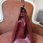 Hermès sac à main modèle Kelly 35 vintage en cuir box bordeaux