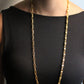 Céline collier en métal doré motif Triomphe