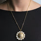 Chanel collier en métal et perles fantaisie