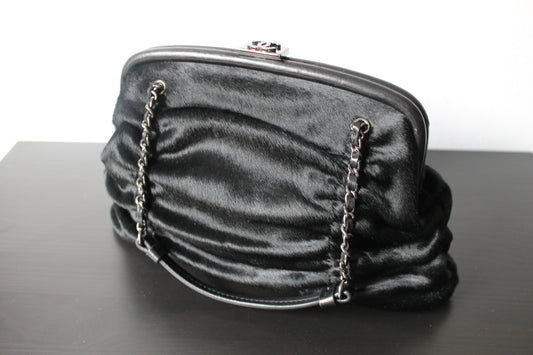 Chanel sac à main années 2000 en cuir