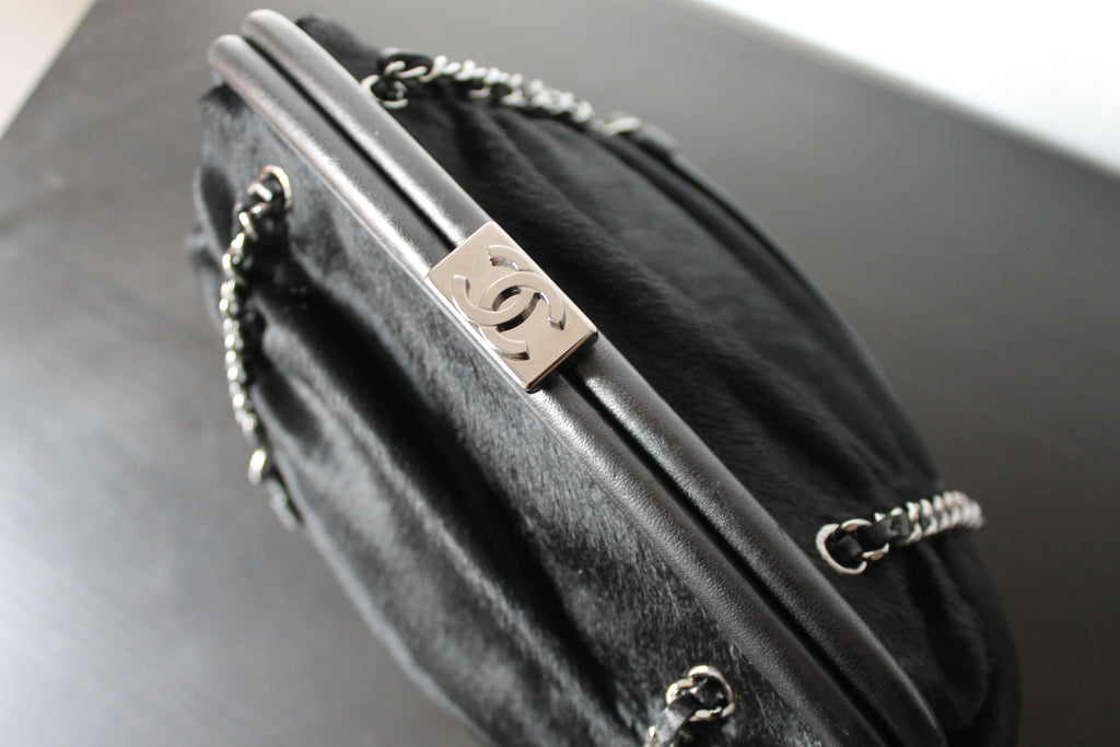Chanel sac à main années 2000 en cuir