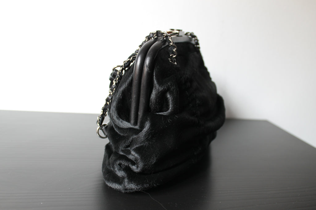 Chanel sac à main années 2000 en cuir