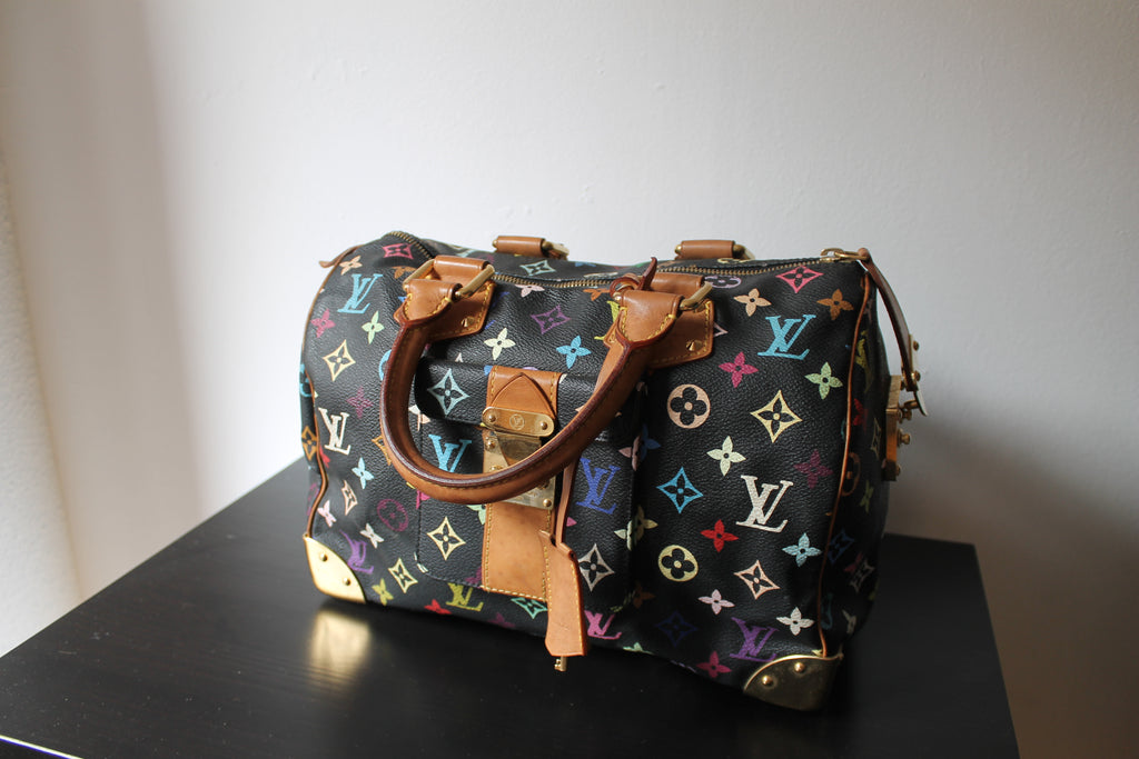 Louis Vuitton sac à main Takashi Murakami Speedy 30