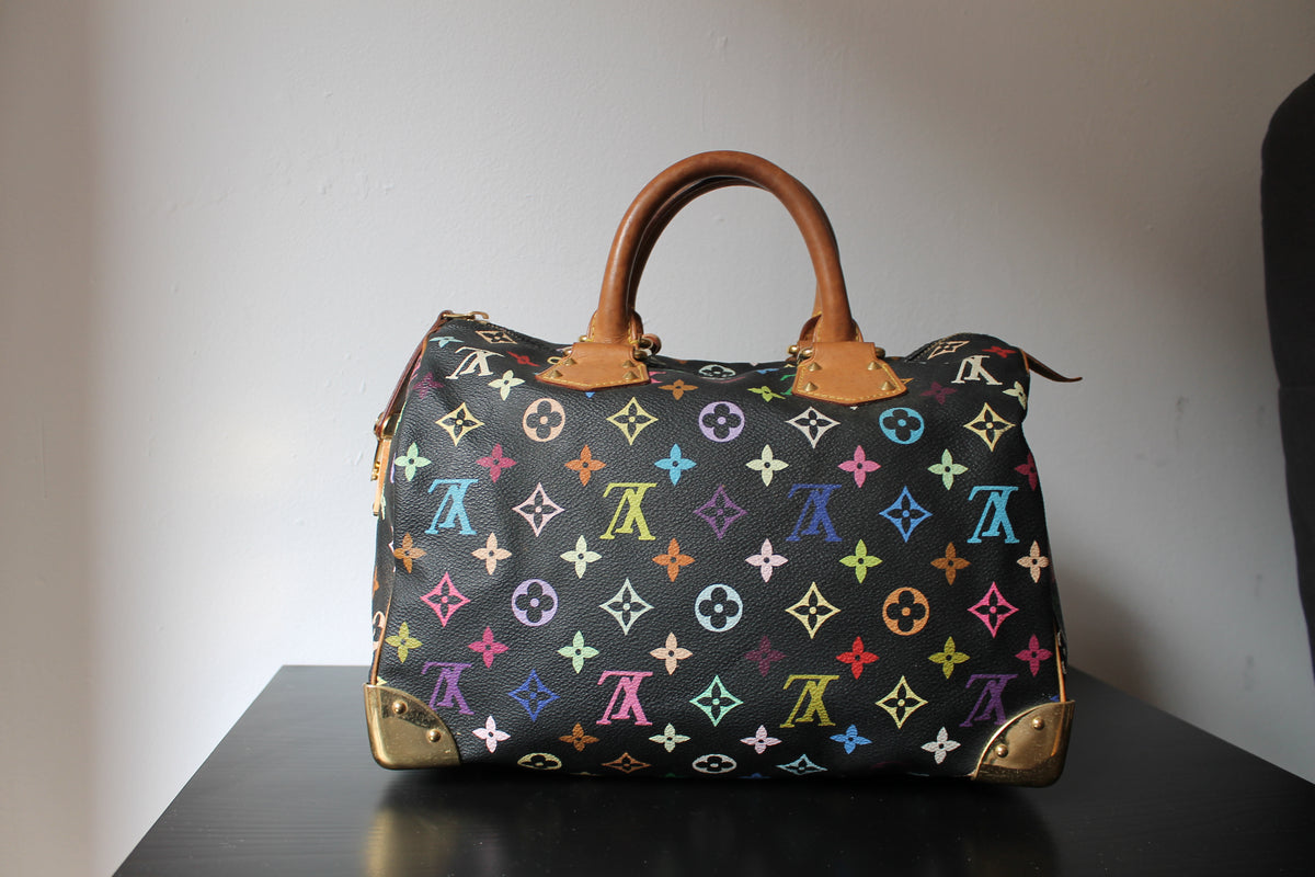 Louis Vuitton sac à main Takashi Murakami Speedy 30