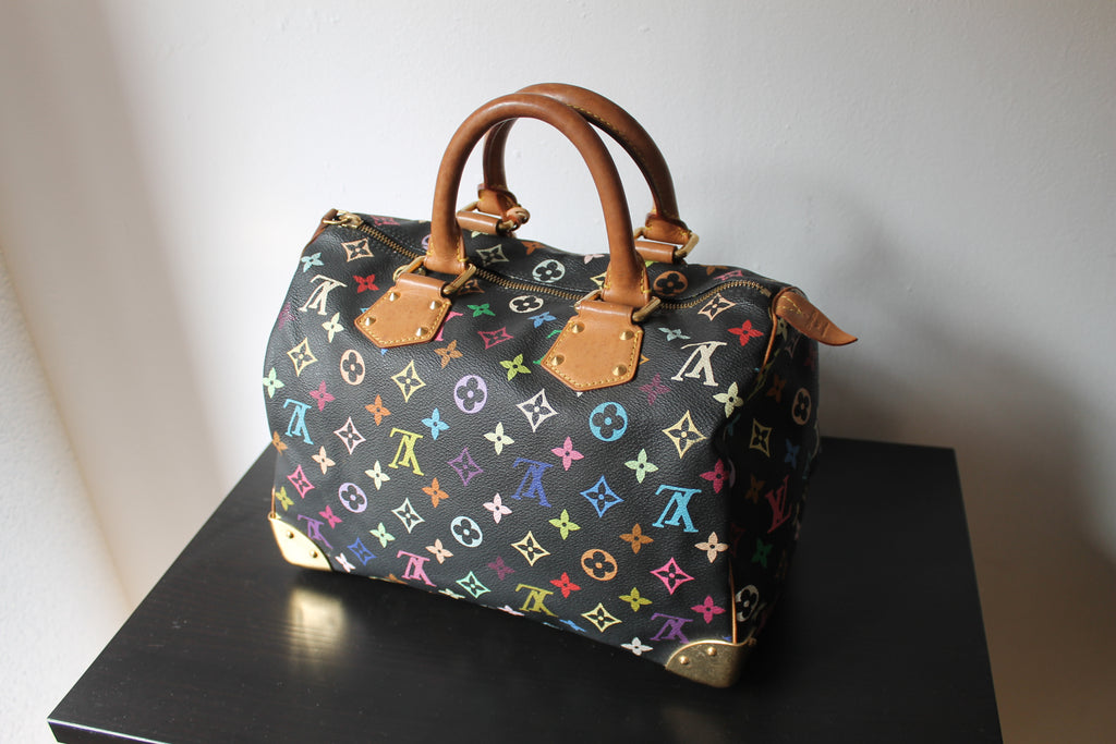 Louis Vuitton sac à main Takashi Murakami Speedy 30