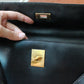 Hermès sac à main modèle Kelly 32 en cuir box noir