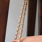 Sac à main Chanel modèle 2.55 en cuir rose collection 2002 - 2003