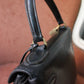 Hermès sac à main modèle Kelly 28 en cuir box retourné noir