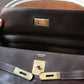 Hermès sac à main modèle Kelly 32 en cuir box marron