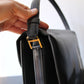 Hermès sac à main modèle Floride en cuir box noir