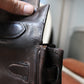 Hermès sac à main modèle Kelly 32 en cuir box marron