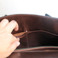 Hermès sac à main modèle Kelly 32 en cuir box marron