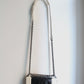 Chanel sac à main modèle Boy 20 cm en veau glacé noir et ivoire
