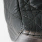 Dior sac à main modèle Lady Dior en cuir noir