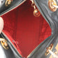 Dior sac à main modèle Lady Dior en cuir noir