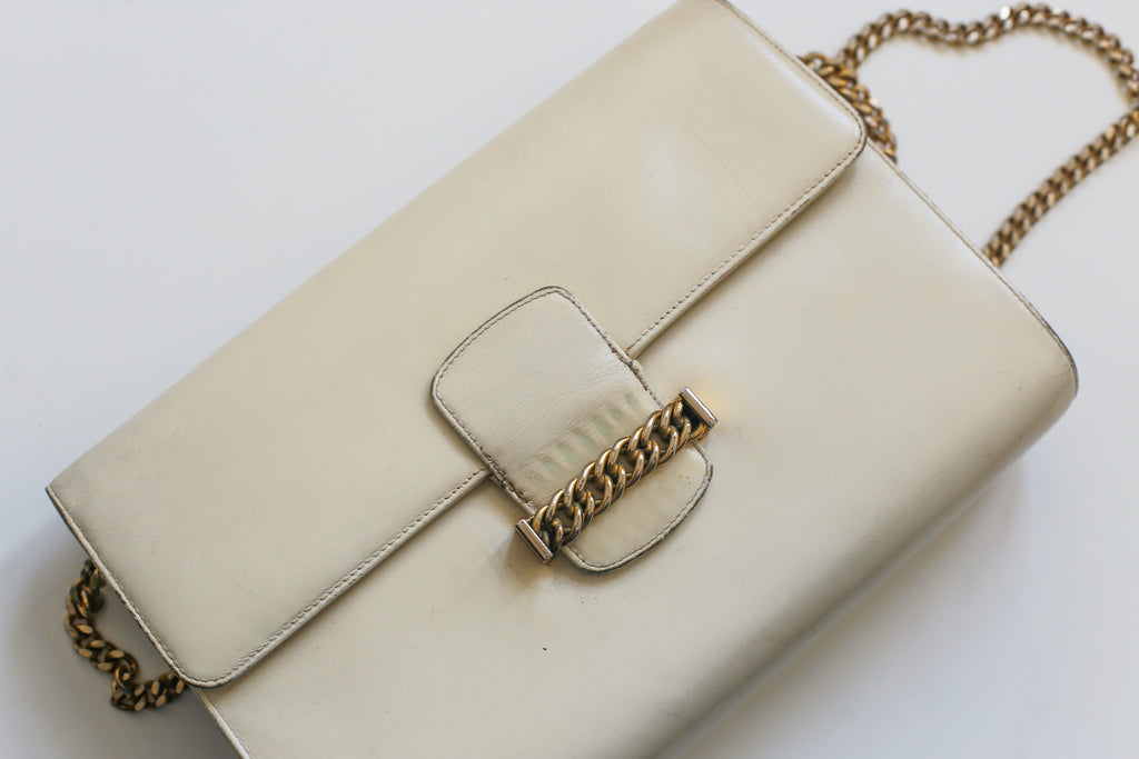 Sac à main Céline vintage modèle Classic en cuir