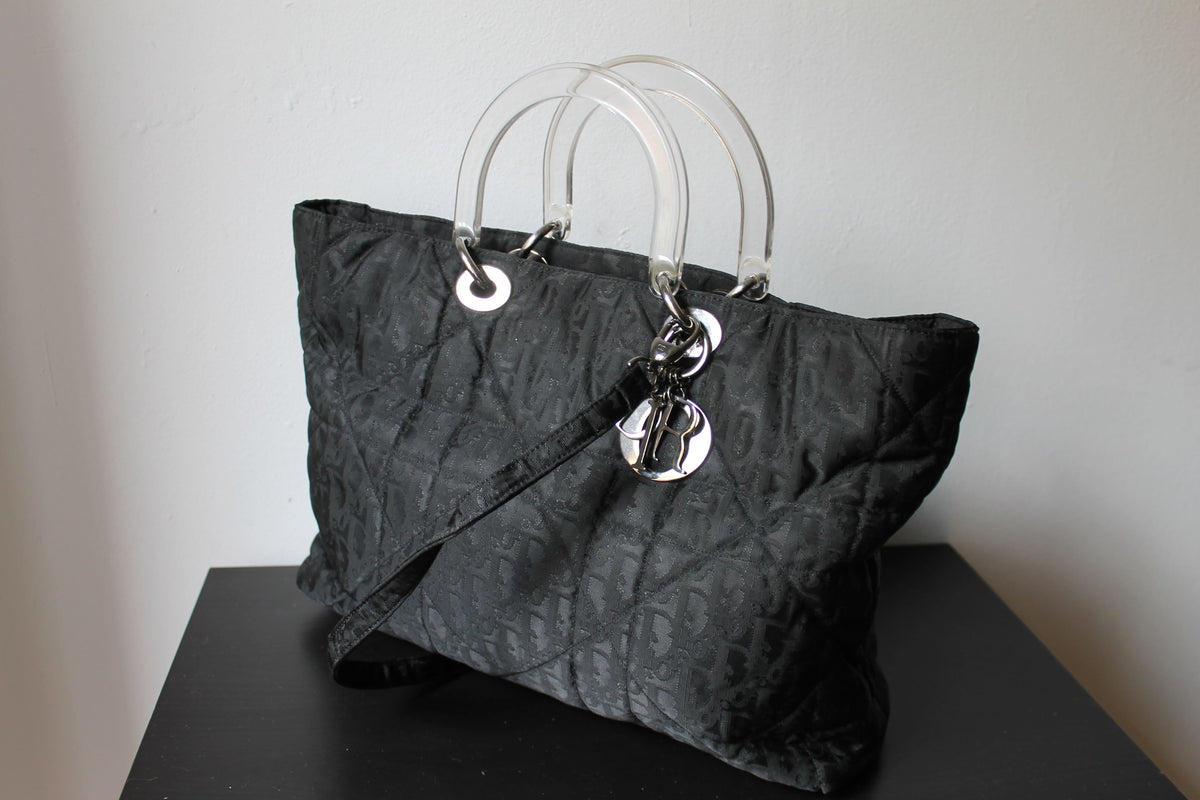 Sac à main Dior modèle Diorissimo en toile