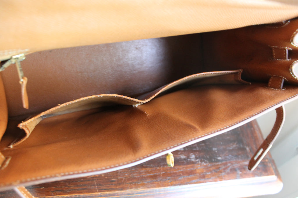 Hermès sac à main modèle Kelly Sellier 32 epsom gold