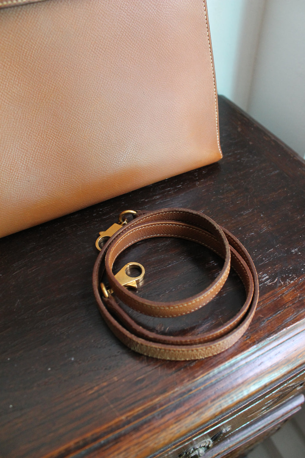 Hermès sac à main modèle Kelly Sellier 32 epsom gold