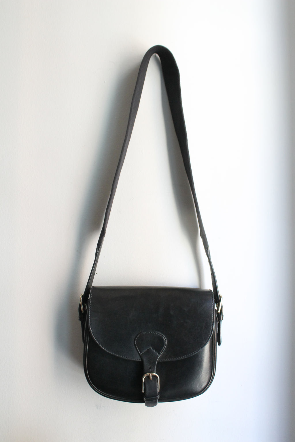 Soeur sac à main en cuir noir
