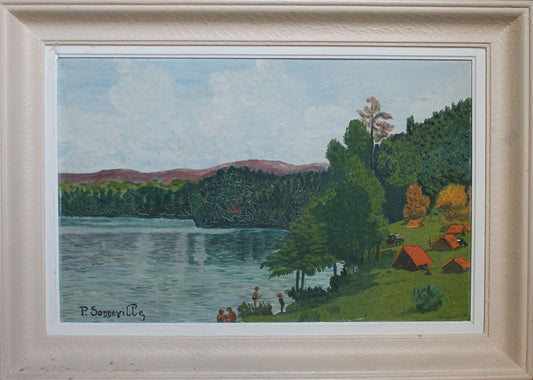P. Sonneville "Holidays at the lake"