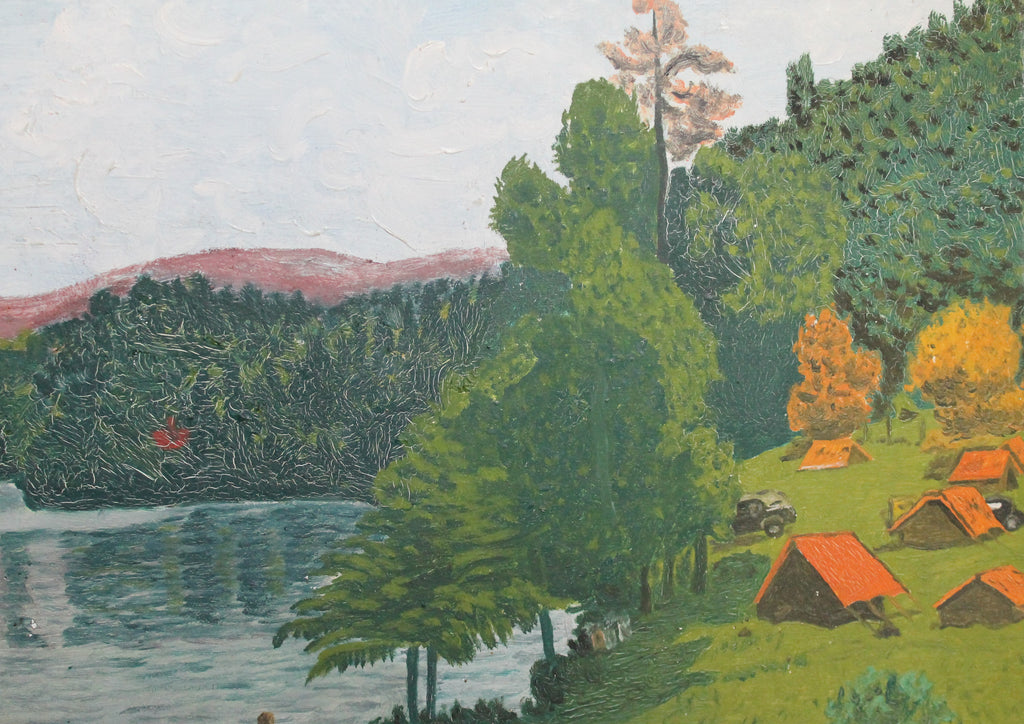 P. Sonneville "Holidays at the lake"