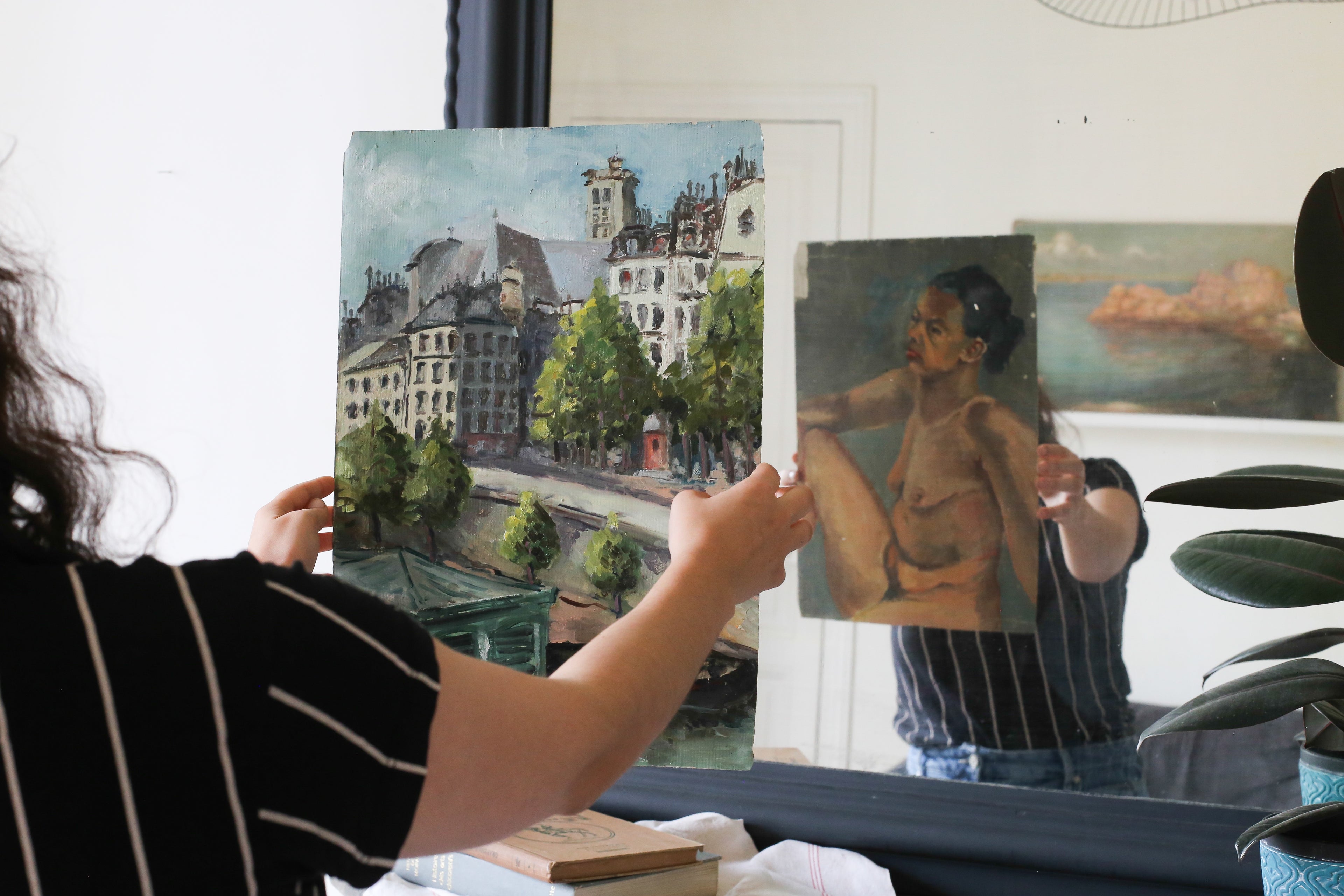 Herbert Theurillat "une ville/un portrait de femme"