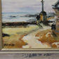 Paysage Breton signé huile sur panneau